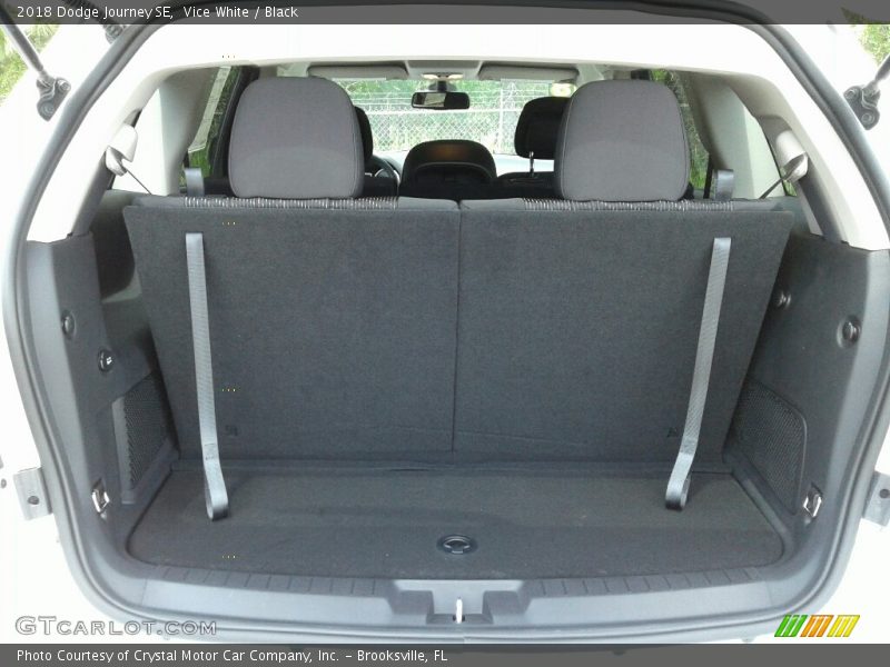 Vice White / Black 2018 Dodge Journey SE
