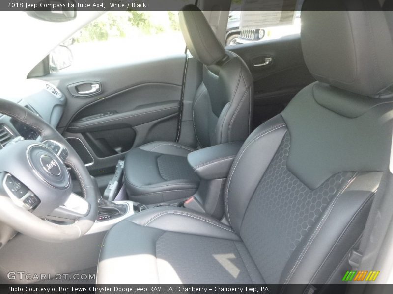 White / Black 2018 Jeep Compass Latitude 4x4