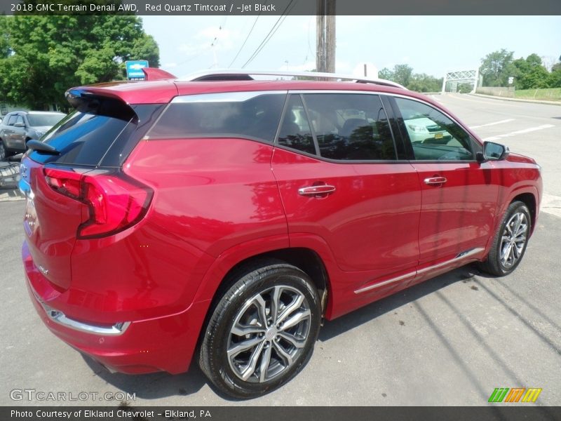 Red Quartz Tintcoat / ­Jet Black 2018 GMC Terrain Denali AWD