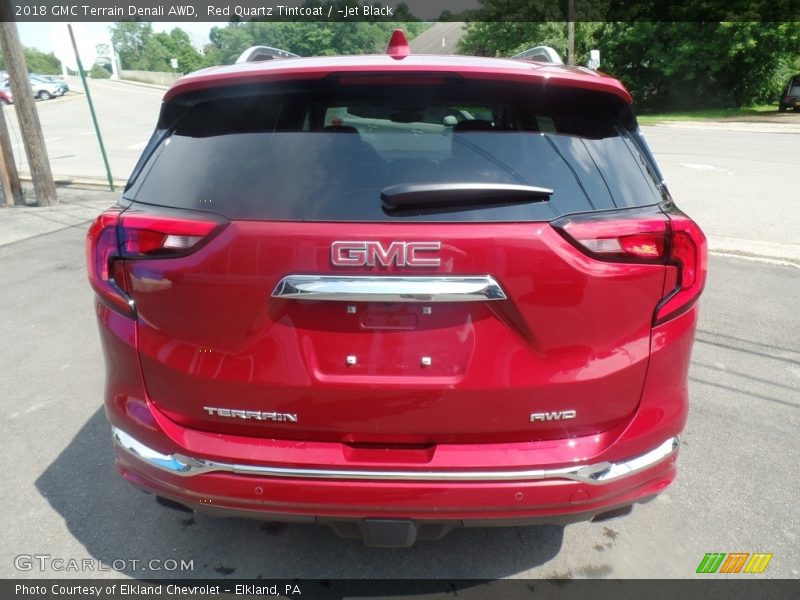 Red Quartz Tintcoat / ­Jet Black 2018 GMC Terrain Denali AWD