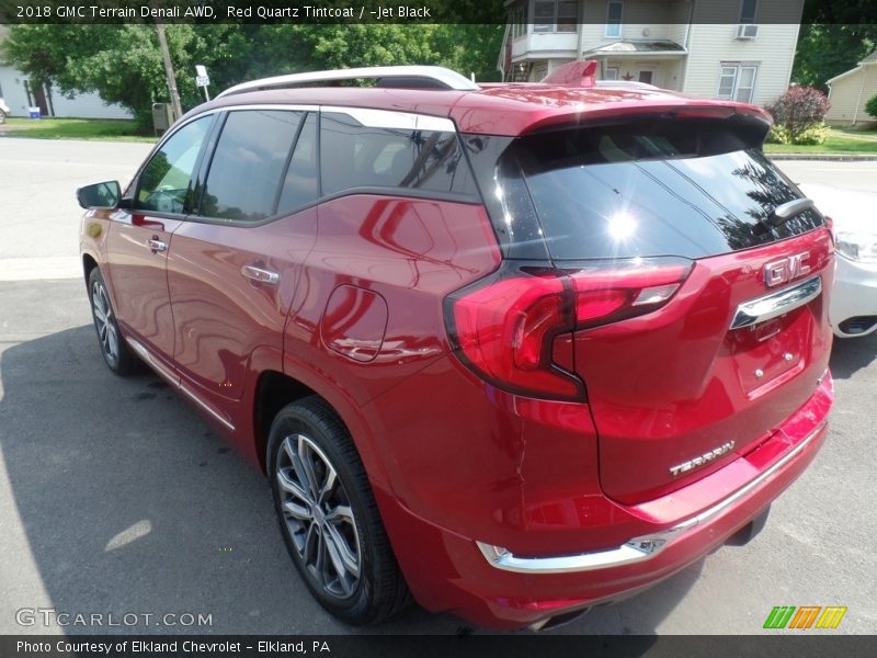 Red Quartz Tintcoat / ­Jet Black 2018 GMC Terrain Denali AWD