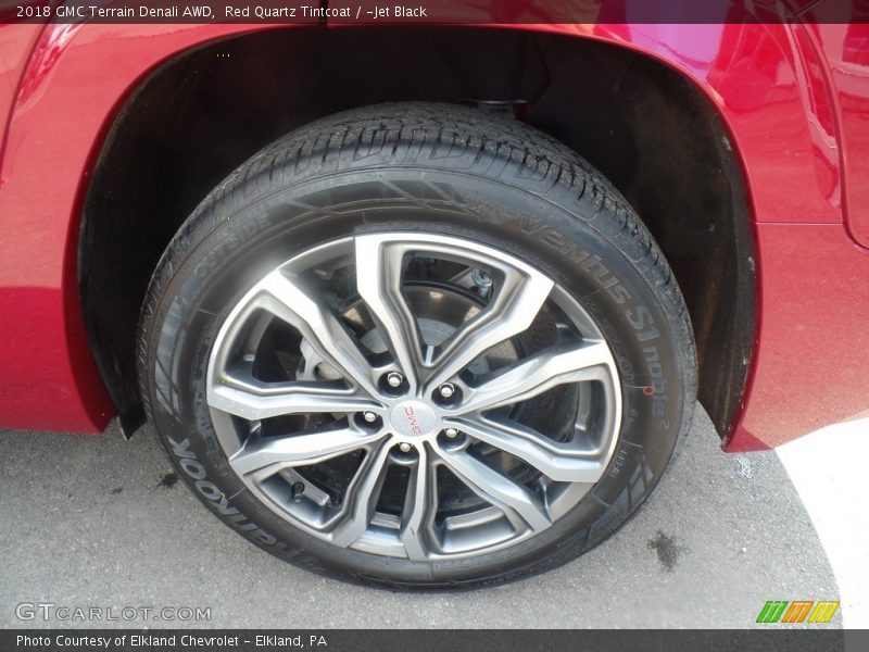 Red Quartz Tintcoat / ­Jet Black 2018 GMC Terrain Denali AWD