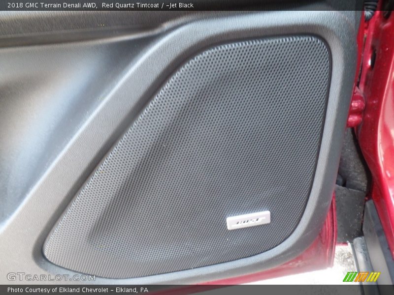 Red Quartz Tintcoat / ­Jet Black 2018 GMC Terrain Denali AWD
