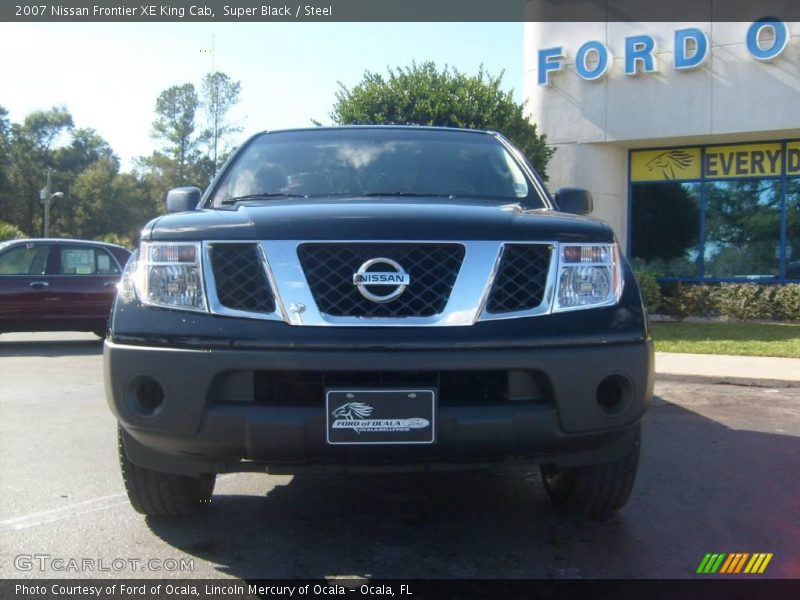 Super Black / Steel 2007 Nissan Frontier XE King Cab