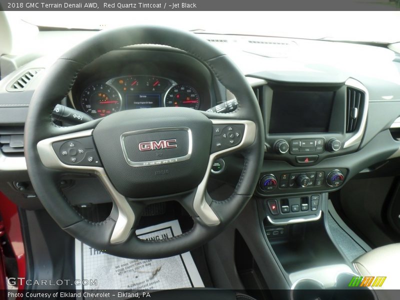 Red Quartz Tintcoat / ­Jet Black 2018 GMC Terrain Denali AWD