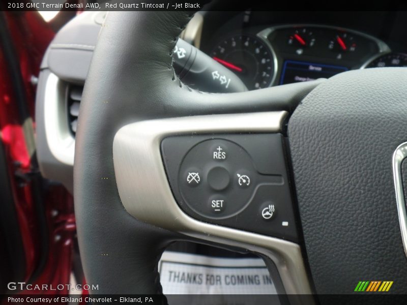 Red Quartz Tintcoat / ­Jet Black 2018 GMC Terrain Denali AWD