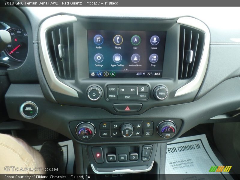Red Quartz Tintcoat / ­Jet Black 2018 GMC Terrain Denali AWD