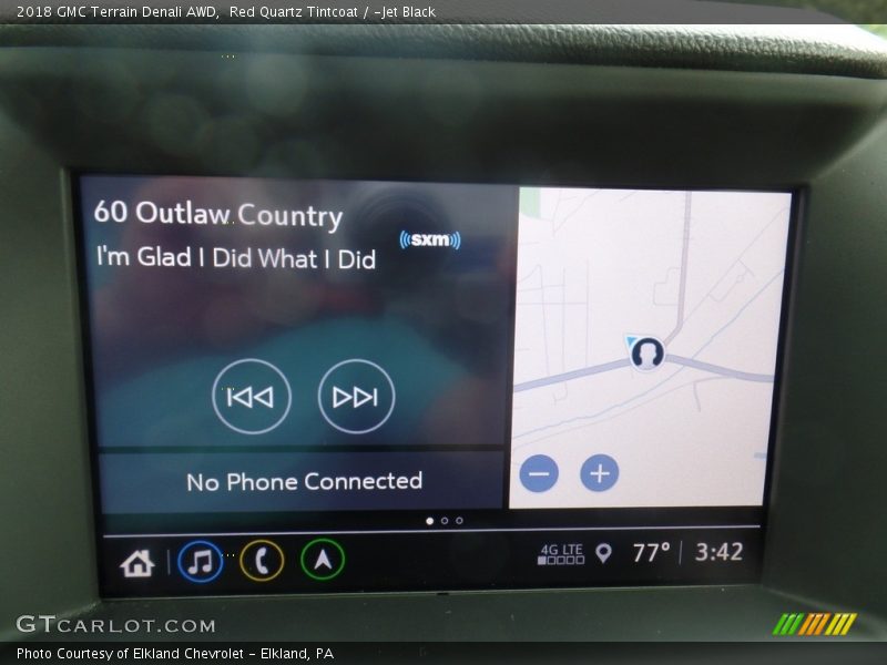Red Quartz Tintcoat / ­Jet Black 2018 GMC Terrain Denali AWD