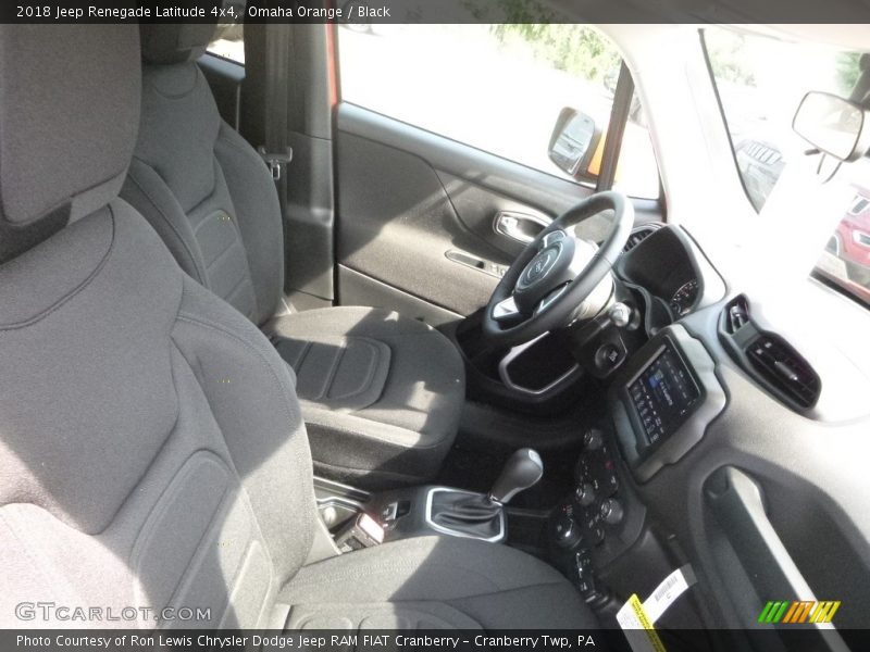 Omaha Orange / Black 2018 Jeep Renegade Latitude 4x4