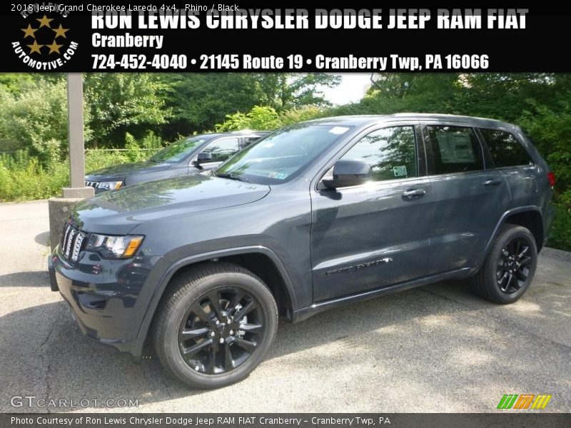 Rhino / Black 2018 Jeep Grand Cherokee Laredo 4x4