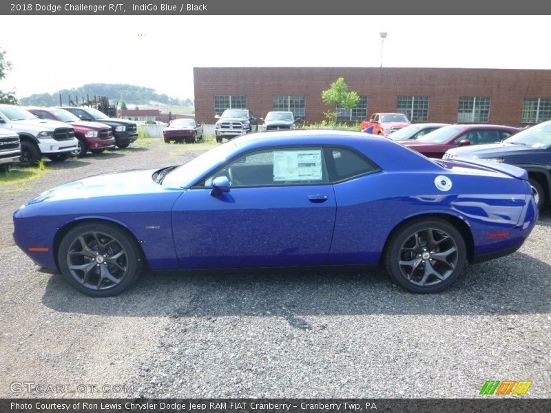 IndiGo Blue / Black 2018 Dodge Challenger R/T