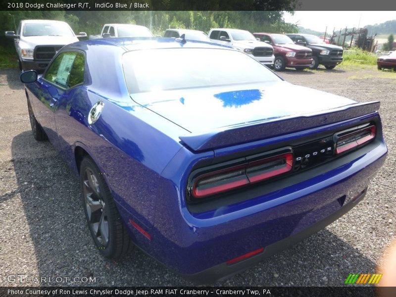 IndiGo Blue / Black 2018 Dodge Challenger R/T