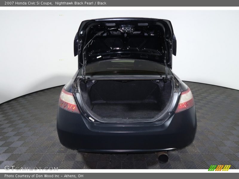 Nighthawk Black Pearl / Black 2007 Honda Civic Si Coupe