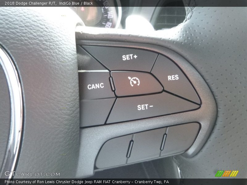 IndiGo Blue / Black 2018 Dodge Challenger R/T