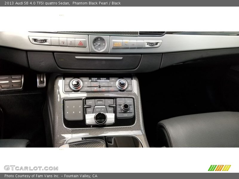 Phantom Black Pearl / Black 2013 Audi S8 4.0 TFSI quattro Sedan