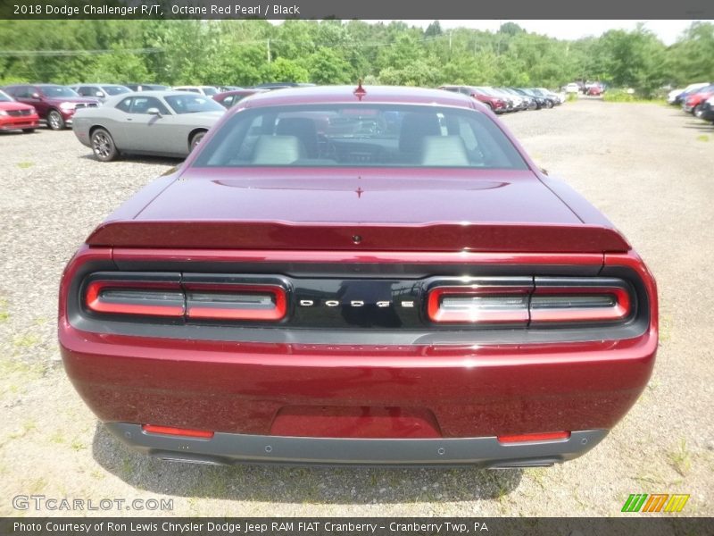 Octane Red Pearl / Black 2018 Dodge Challenger R/T