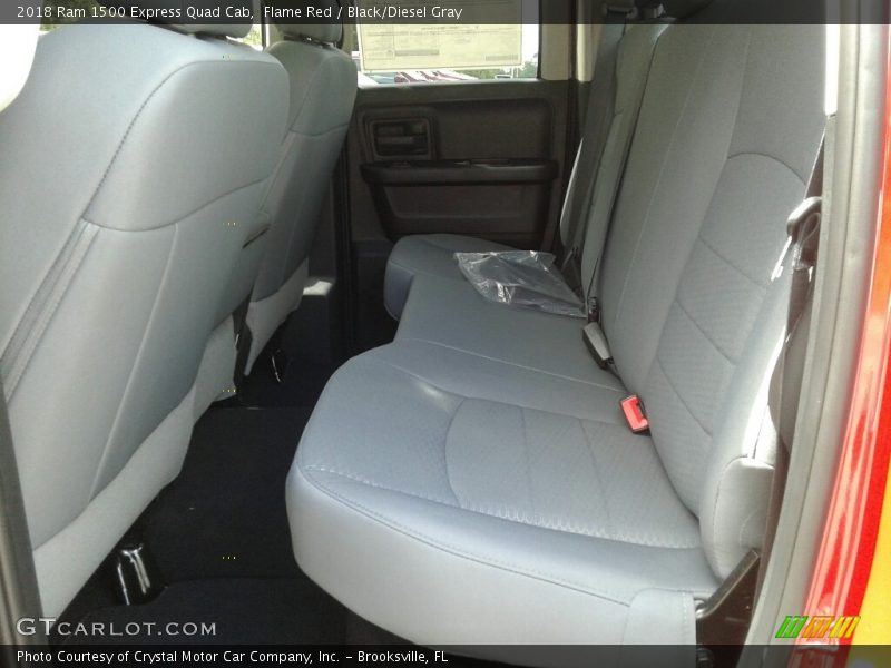 Flame Red / Black/Diesel Gray 2018 Ram 1500 Express Quad Cab
