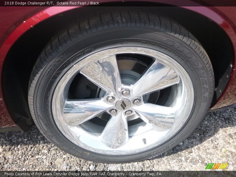 Octane Red Pearl / Black 2018 Dodge Challenger R/T