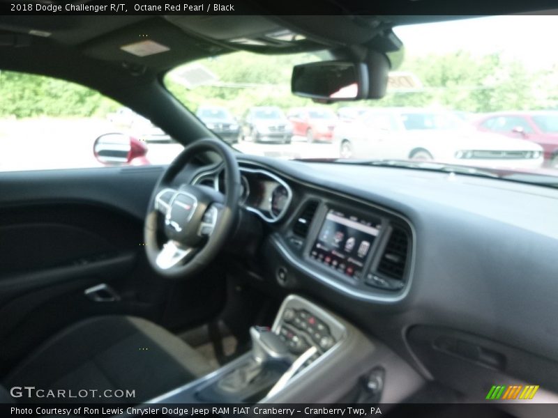 Octane Red Pearl / Black 2018 Dodge Challenger R/T