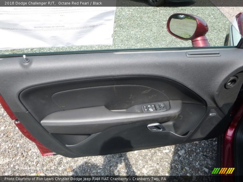 Octane Red Pearl / Black 2018 Dodge Challenger R/T