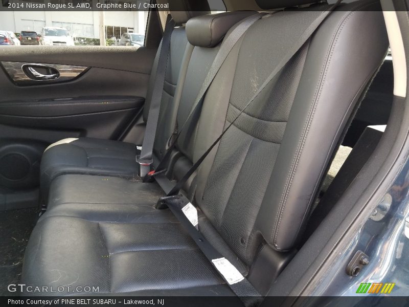 Graphite Blue / Charcoal 2014 Nissan Rogue SL AWD