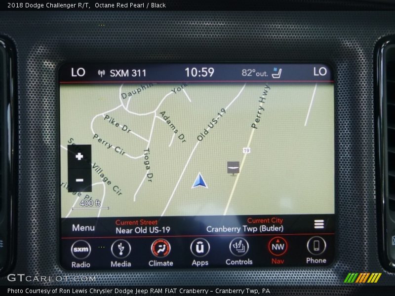 Octane Red Pearl / Black 2018 Dodge Challenger R/T