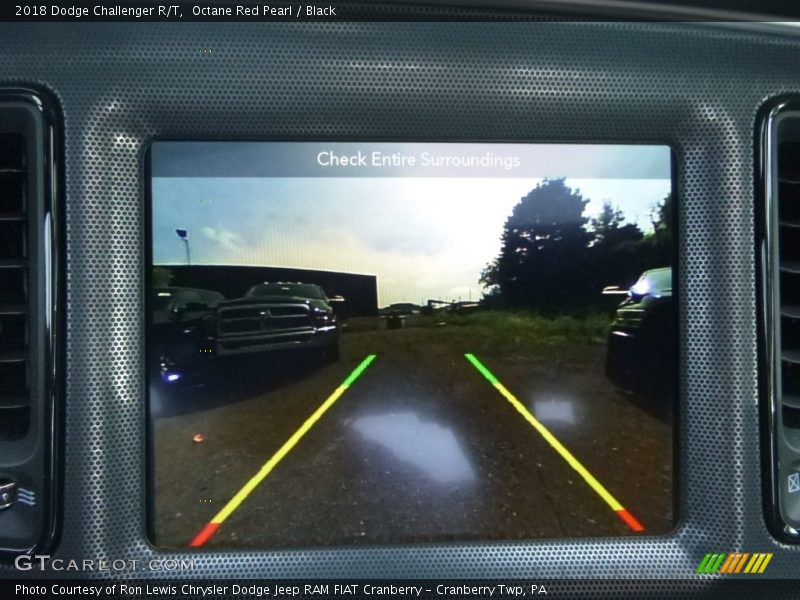 Octane Red Pearl / Black 2018 Dodge Challenger R/T