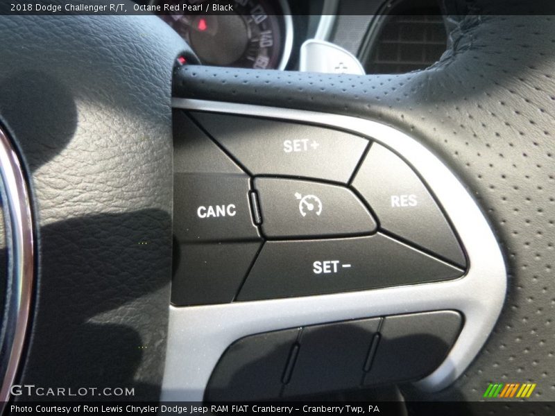 Octane Red Pearl / Black 2018 Dodge Challenger R/T