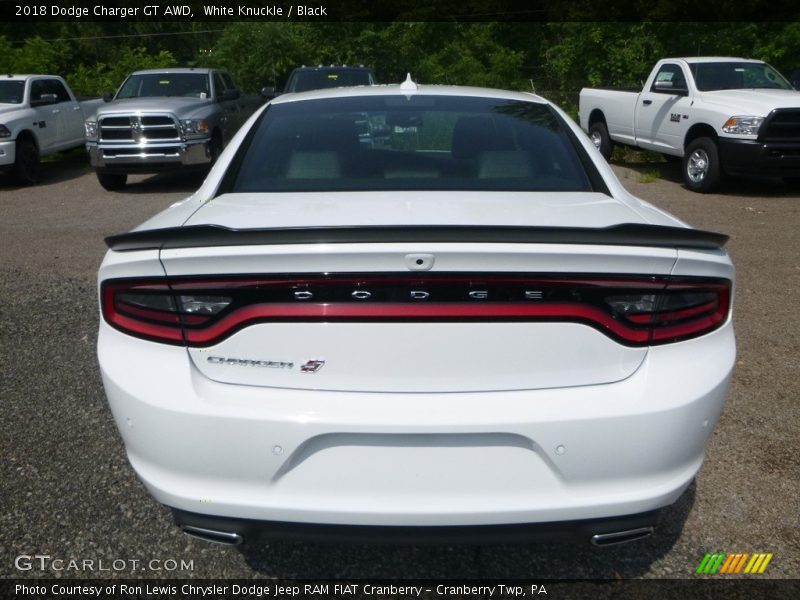 White Knuckle / Black 2018 Dodge Charger GT AWD