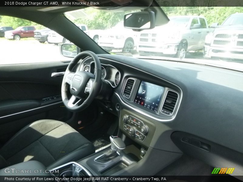 White Knuckle / Black 2018 Dodge Charger GT AWD
