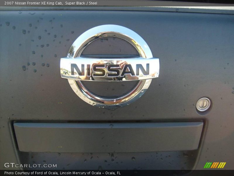 Super Black / Steel 2007 Nissan Frontier XE King Cab