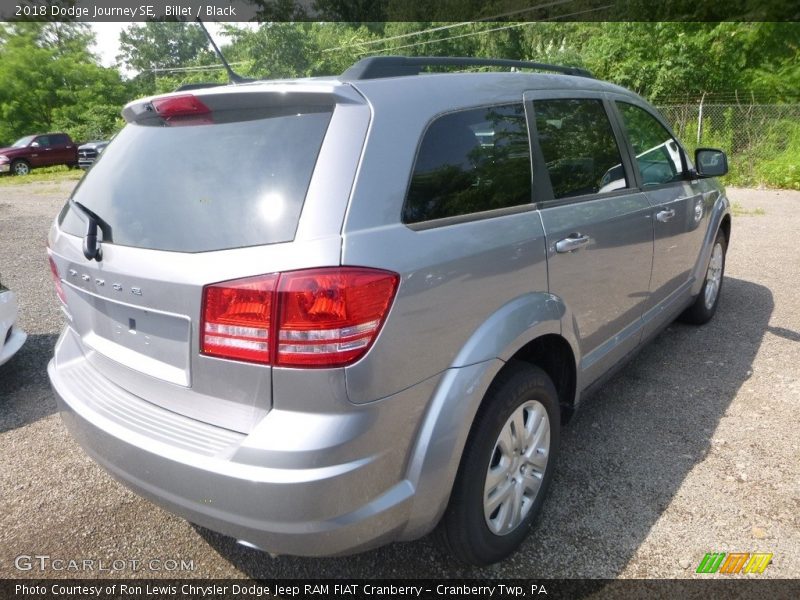 Billet / Black 2018 Dodge Journey SE