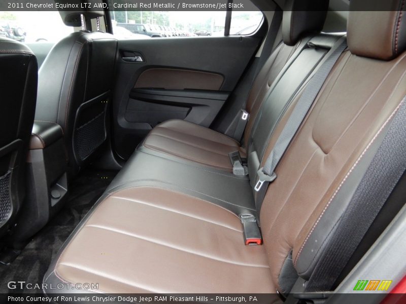 Cardinal Red Metallic / Brownstone/Jet Black 2011 Chevrolet Equinox LTZ AWD