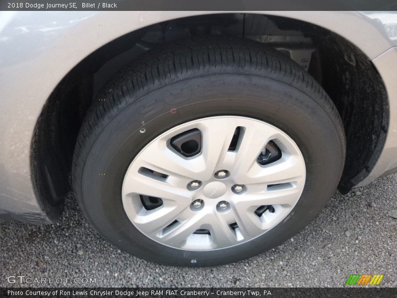 Billet / Black 2018 Dodge Journey SE