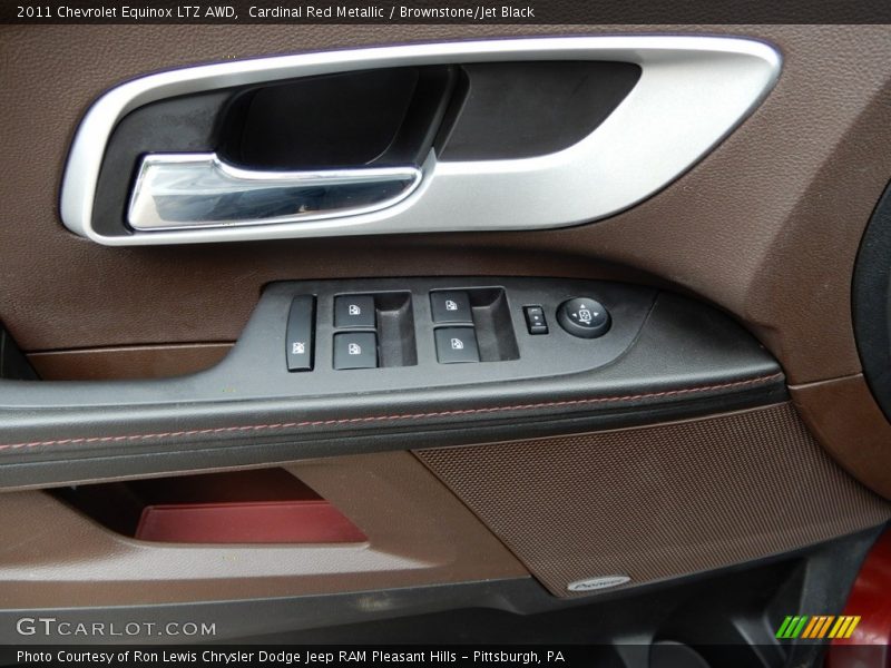 Cardinal Red Metallic / Brownstone/Jet Black 2011 Chevrolet Equinox LTZ AWD