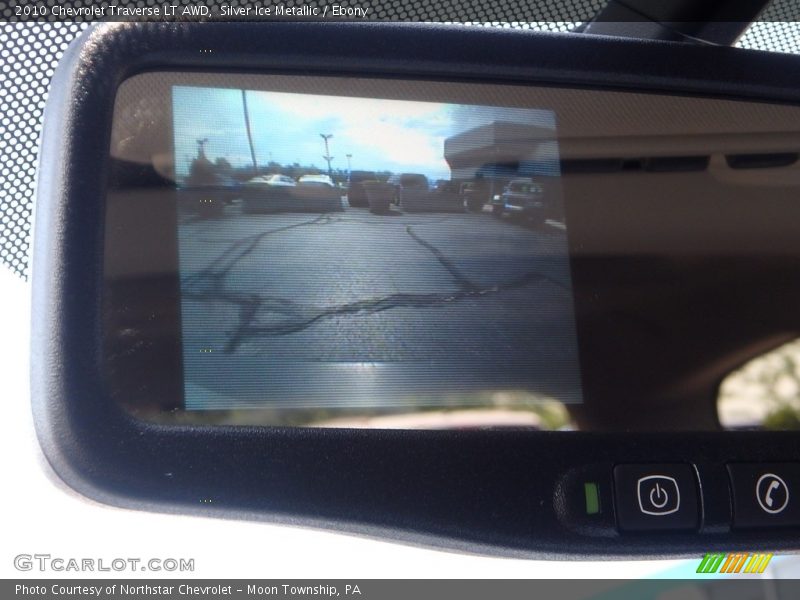 Silver Ice Metallic / Ebony 2010 Chevrolet Traverse LT AWD