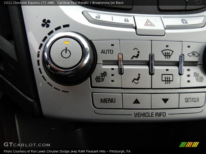 Cardinal Red Metallic / Brownstone/Jet Black 2011 Chevrolet Equinox LTZ AWD
