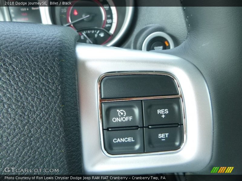 Billet / Black 2018 Dodge Journey SE