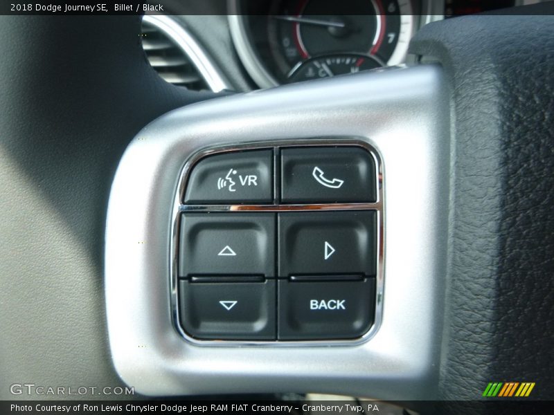 Billet / Black 2018 Dodge Journey SE