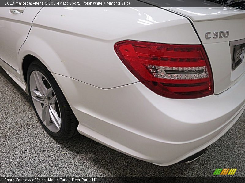 Polar White / Almond Beige 2013 Mercedes-Benz C 300 4Matic Sport