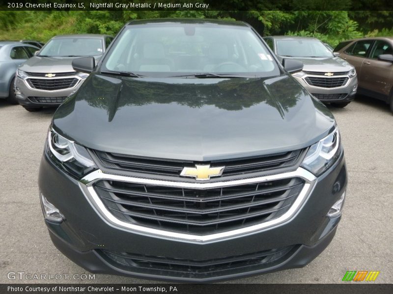 Nightfall Gray Metallic / Medium Ash Gray 2019 Chevrolet Equinox LS