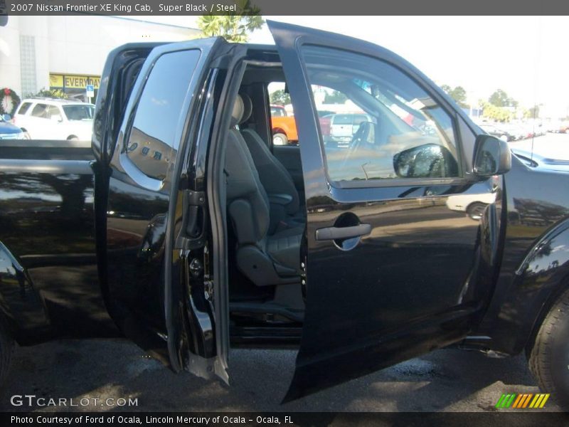 Super Black / Steel 2007 Nissan Frontier XE King Cab