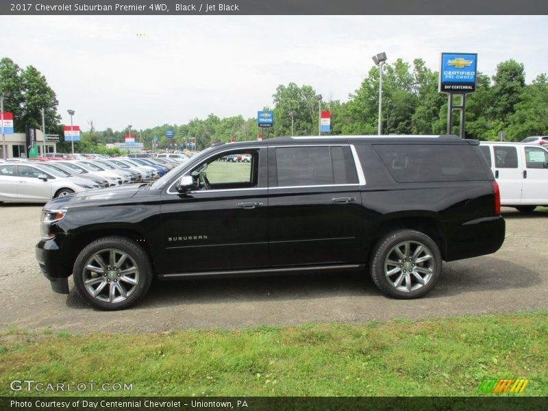 Black / Jet Black 2017 Chevrolet Suburban Premier 4WD