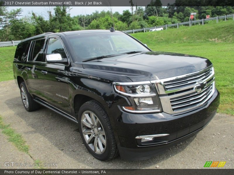 Black / Jet Black 2017 Chevrolet Suburban Premier 4WD