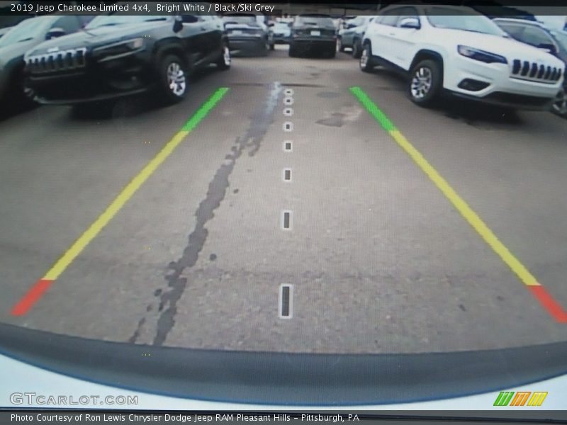 Bright White / Black/Ski Grey 2019 Jeep Cherokee Limited 4x4