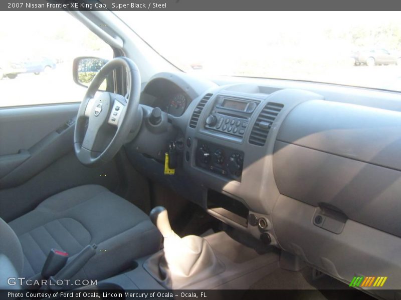 Super Black / Steel 2007 Nissan Frontier XE King Cab