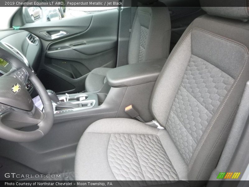 Pepperdust Metallic / Jet Black 2019 Chevrolet Equinox LT AWD