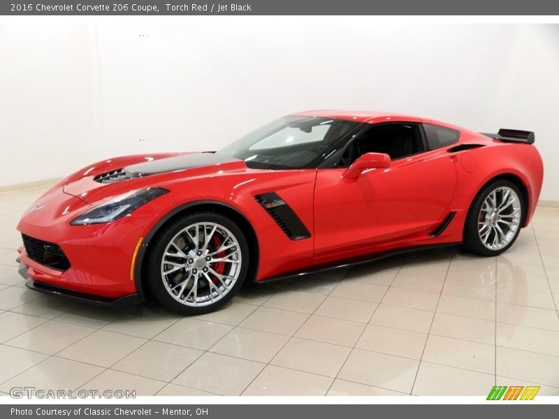 Torch Red / Jet Black 2016 Chevrolet Corvette Z06 Coupe