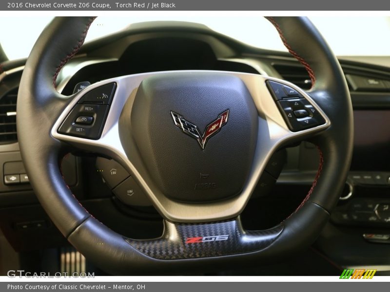 Torch Red / Jet Black 2016 Chevrolet Corvette Z06 Coupe