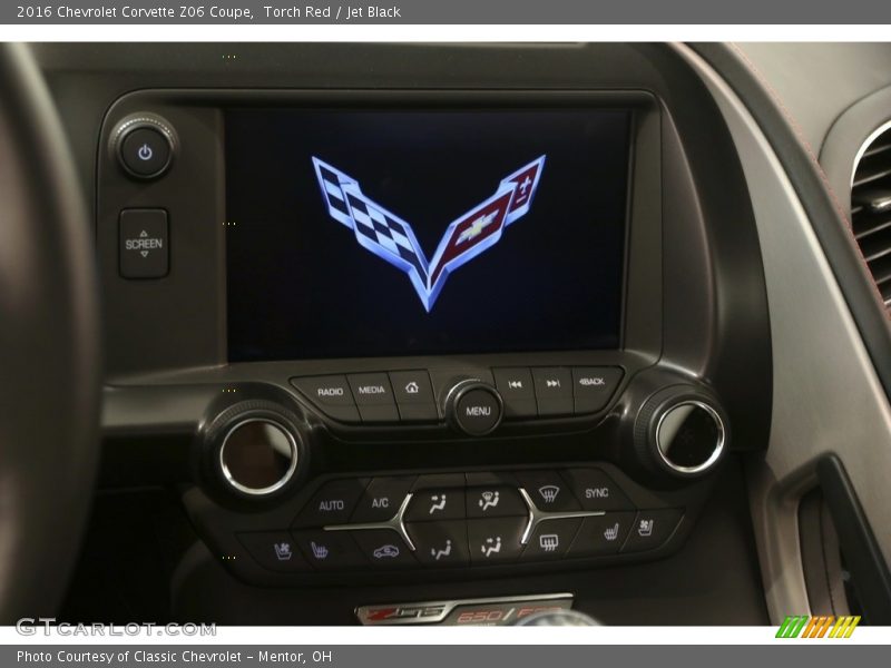 Torch Red / Jet Black 2016 Chevrolet Corvette Z06 Coupe
